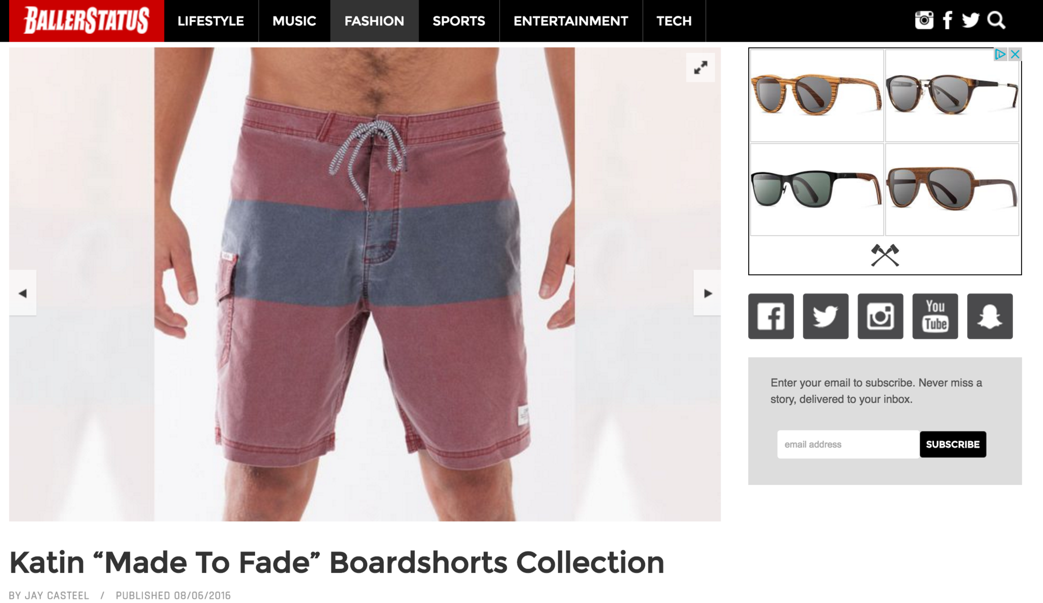 PRESS: BallerStatus - Katin 'Made to Fade' Collection