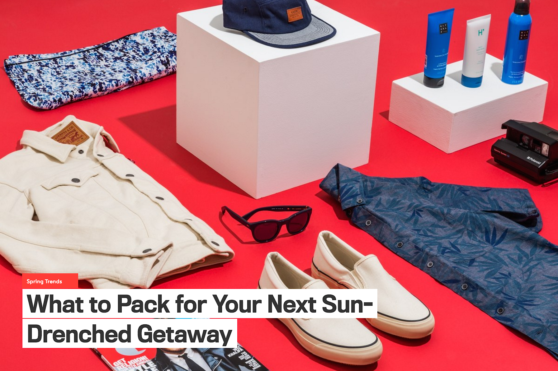 PRESS: GQ Magazine Features Katin Harbor Hat
