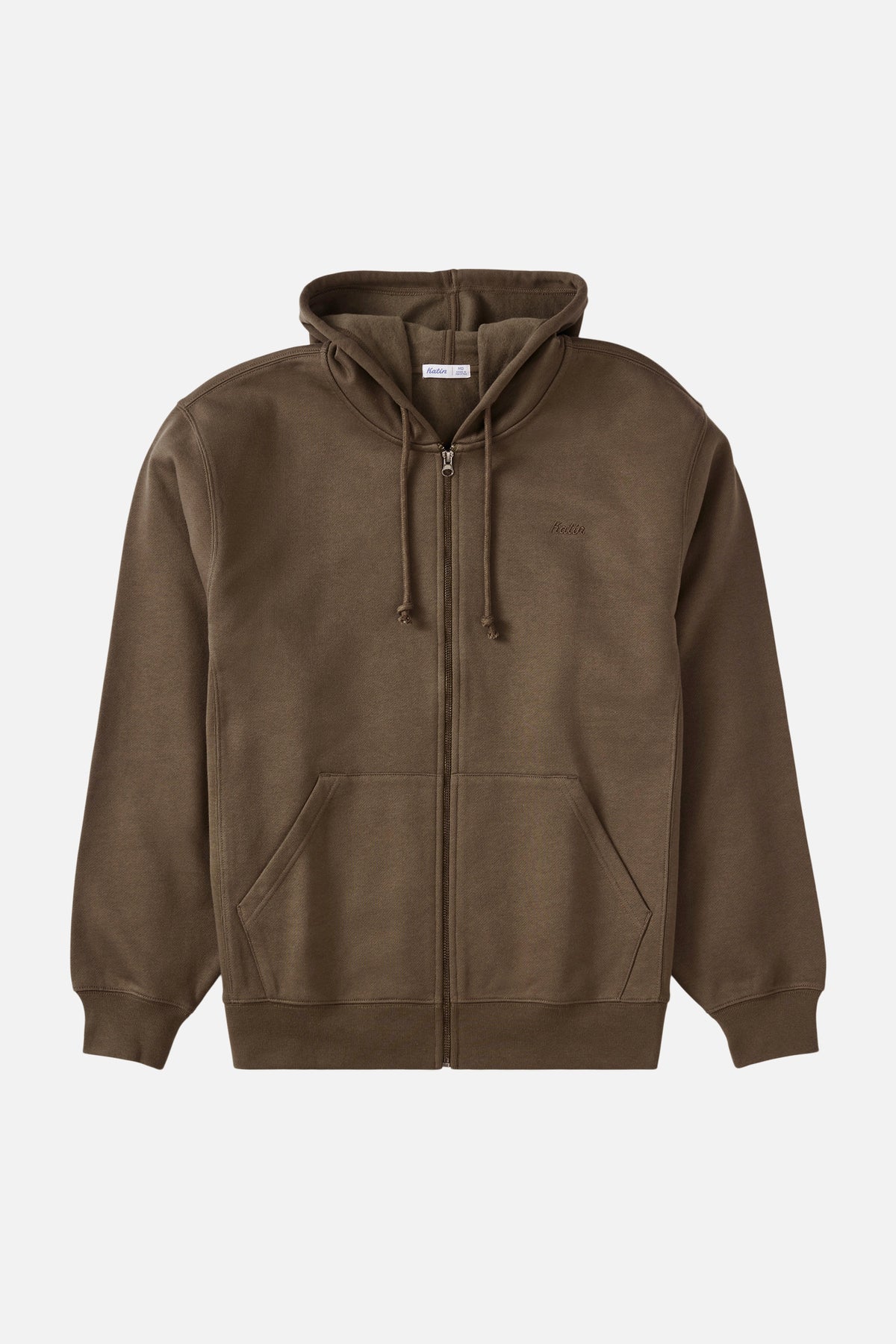 EMBROIDERED FULL ZIP HOODIE