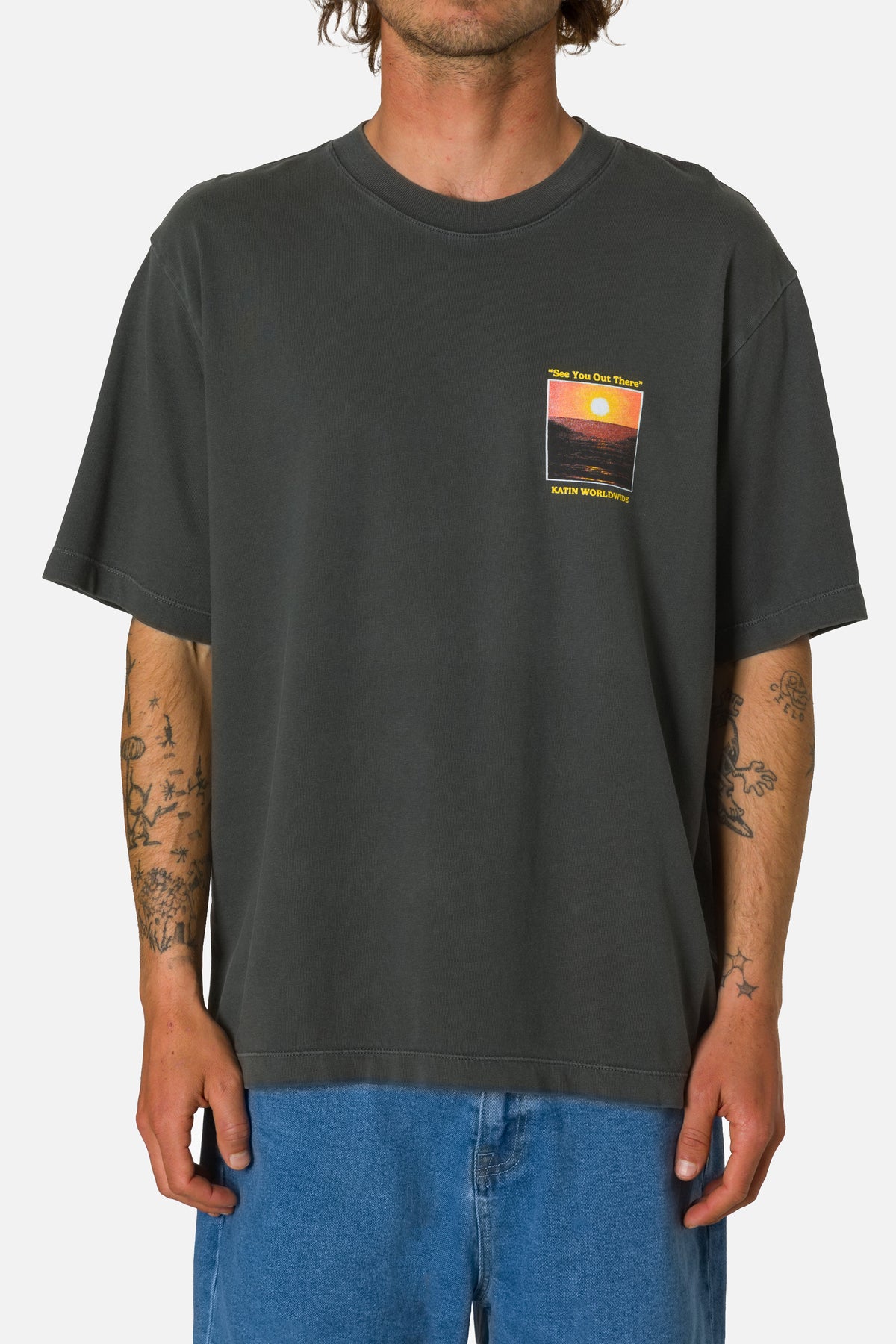 GEOGRAPHIC BOX FIT TEE