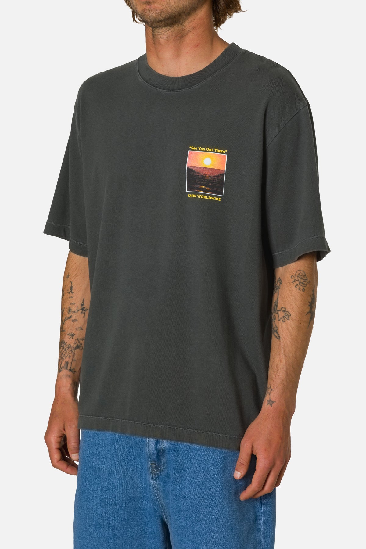 GEOGRAPHIC BOX FIT TEE