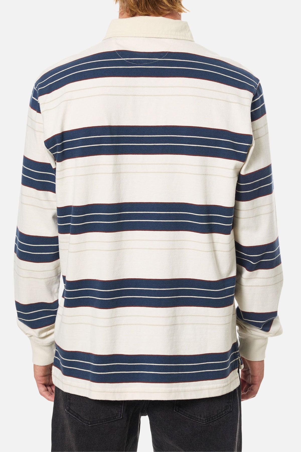 GREG LONG SLEEVE RUGBY POLO