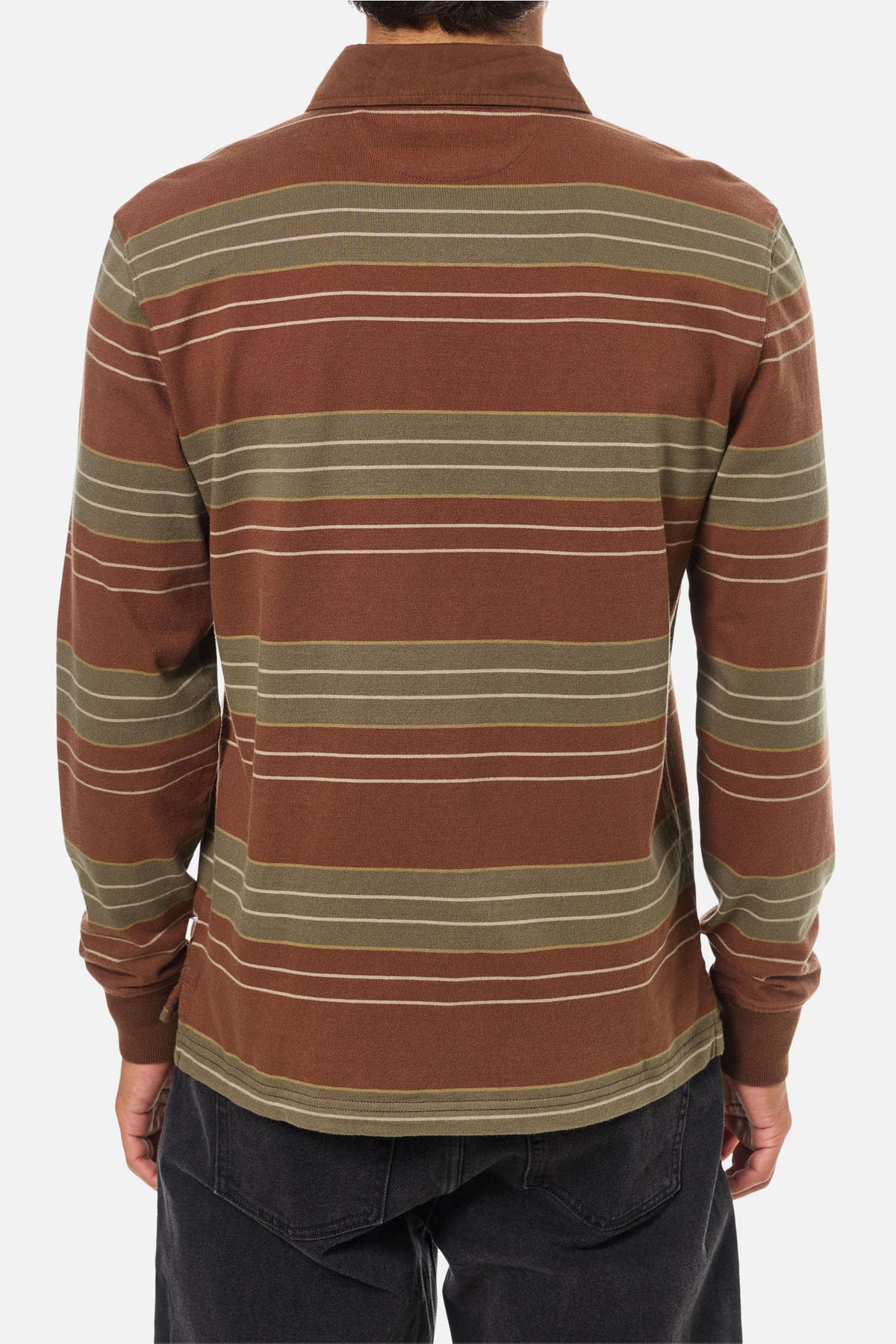 GREG LONG SLEEVE RUGBY POLO