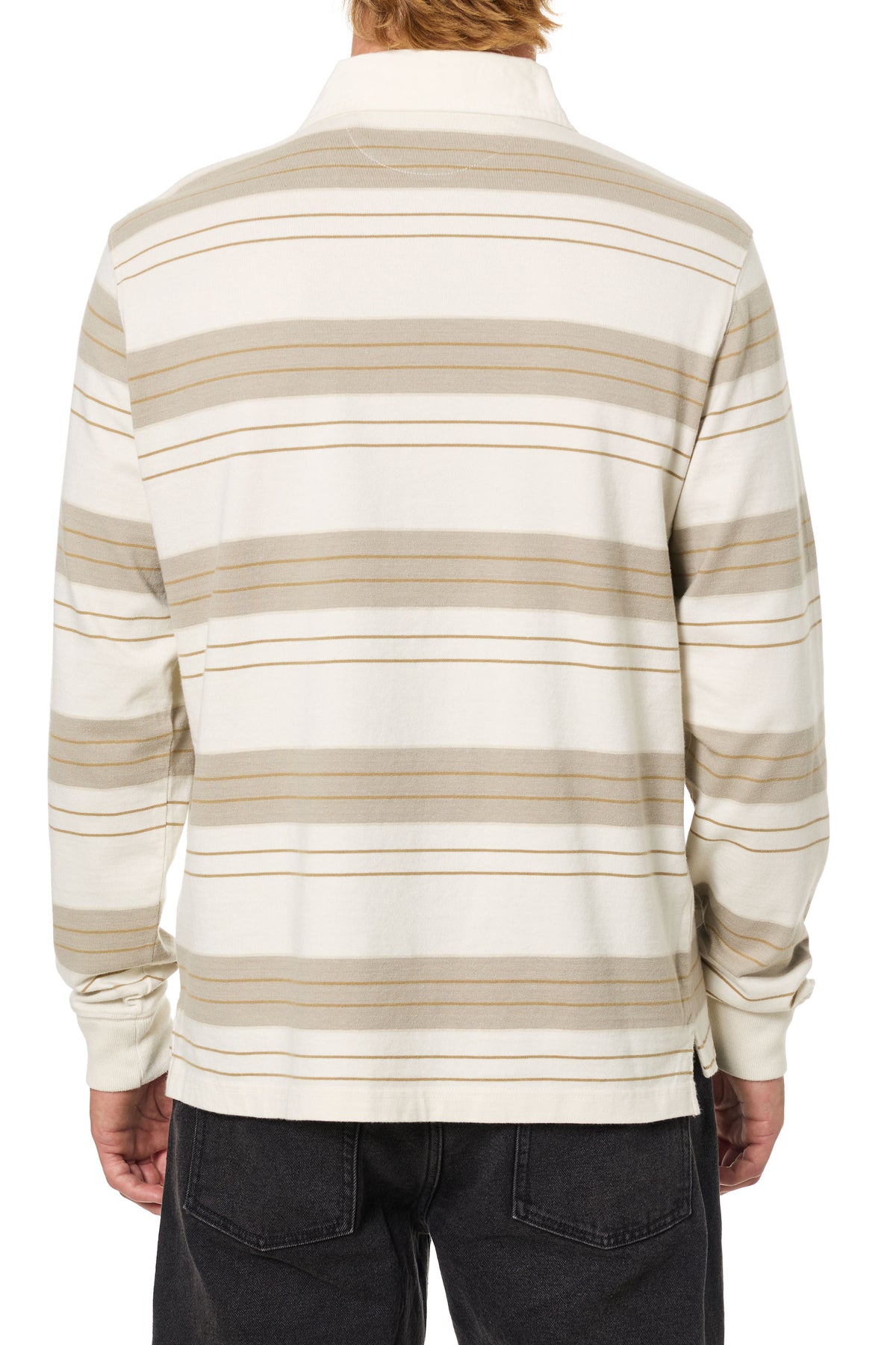 GREG LONG SLEEVE RUGBY POLO