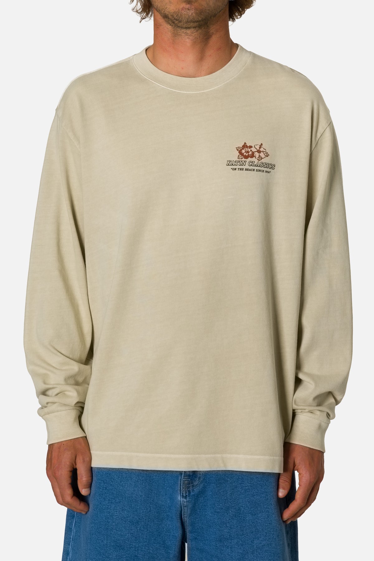 REPOSE BOX FIT LS TEE