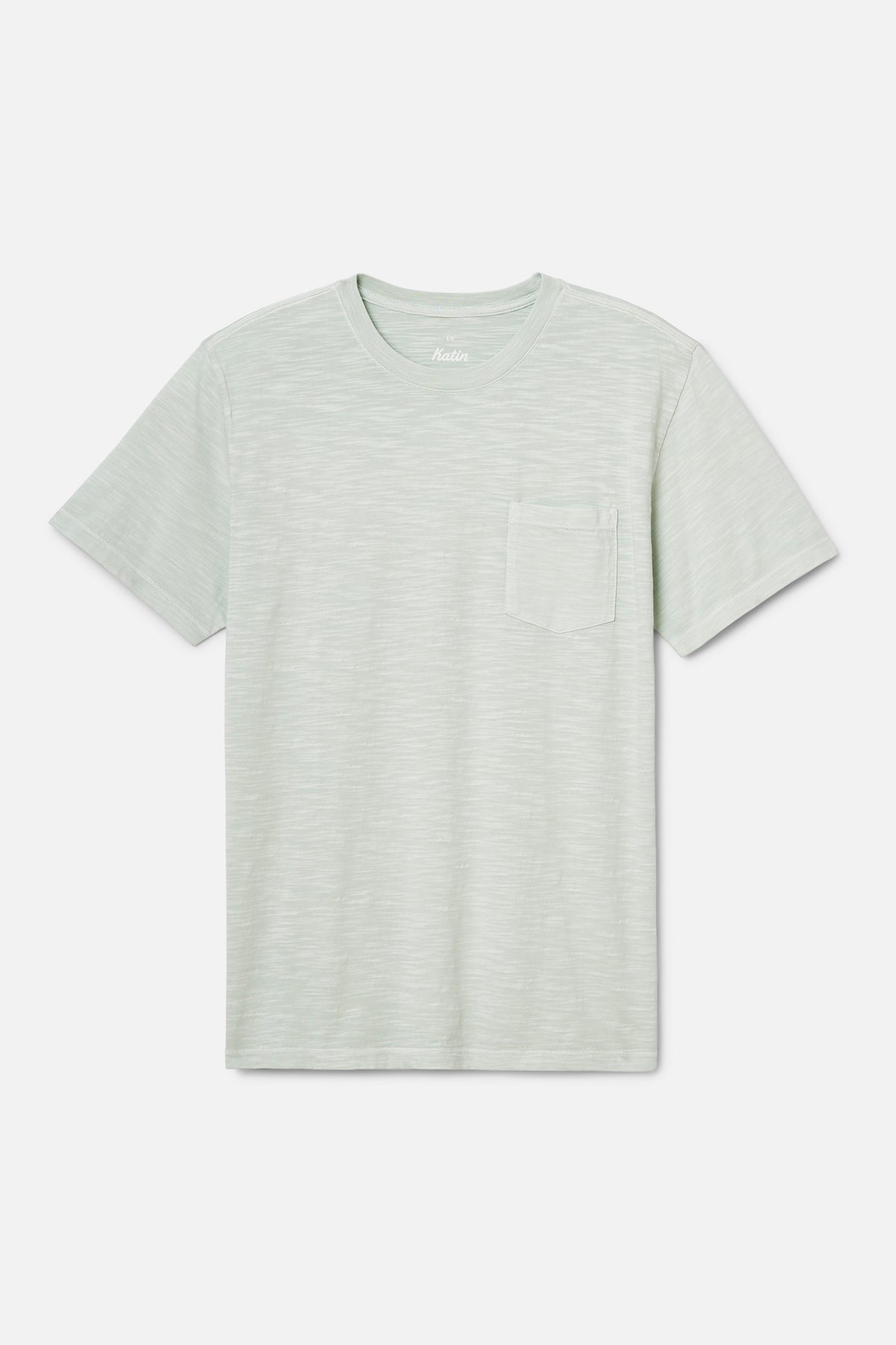 Light gray t-shirt on a white background