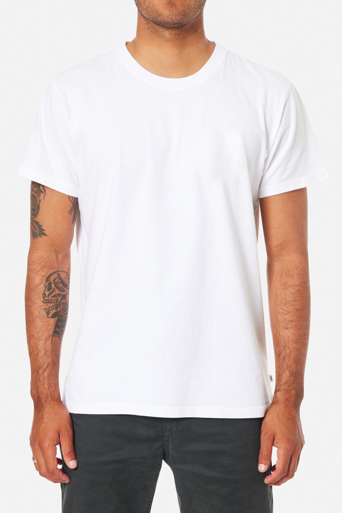 Katin Standard Tee in White, view 2 #color_white