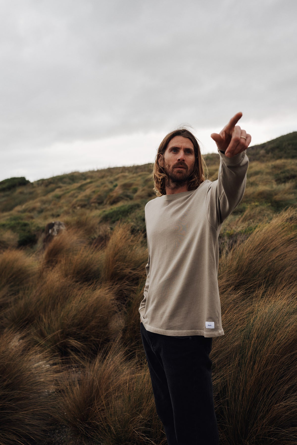 BOX FIT LONG SLEEVE TEE