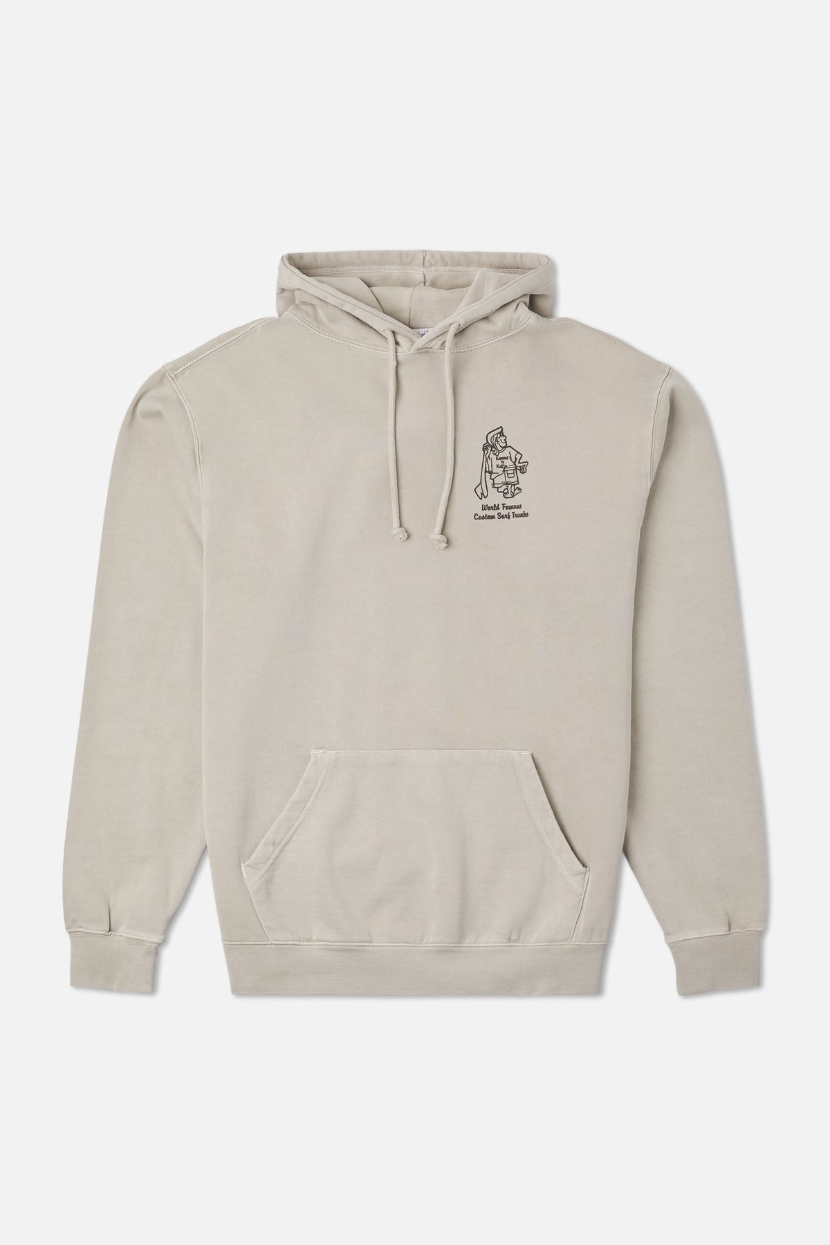 Katin Rag Hood in Cement Vintage Wash - front view