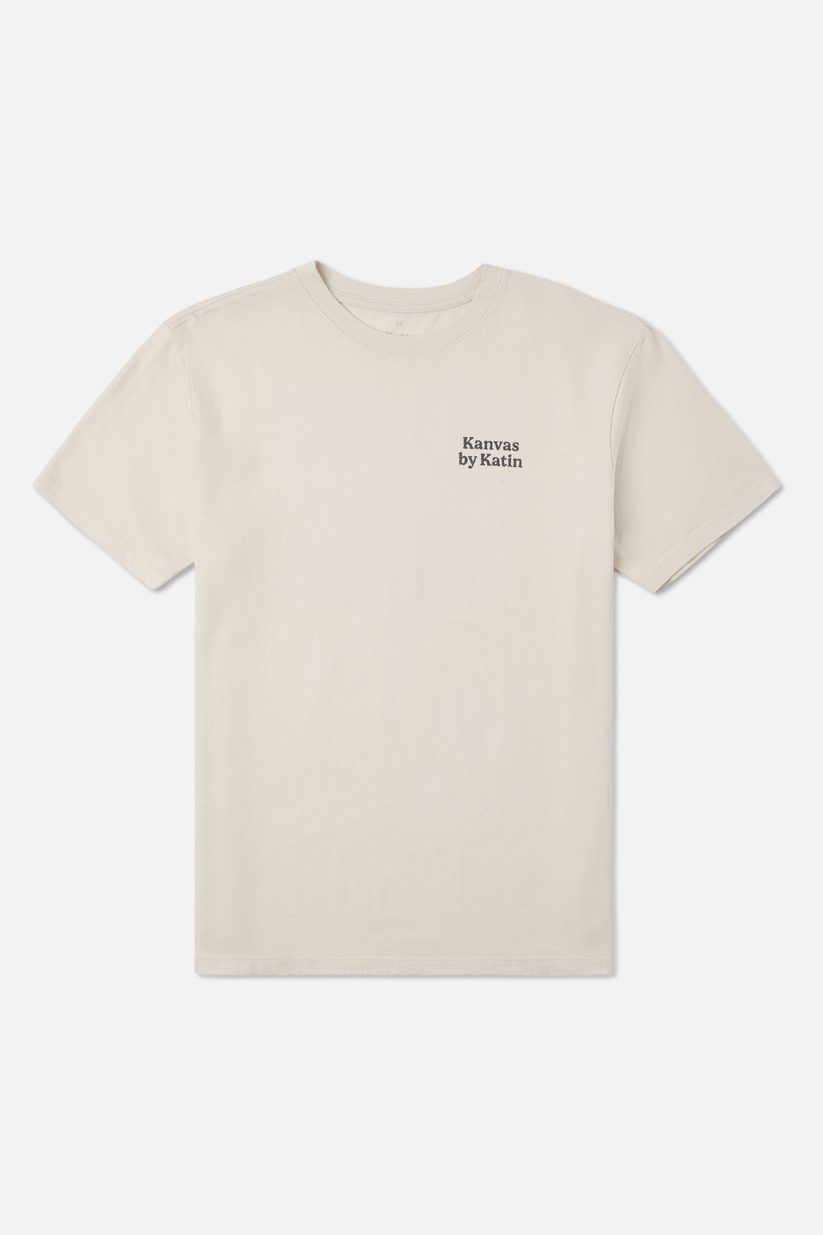 Katin Carve Tee in Vintage White - front view