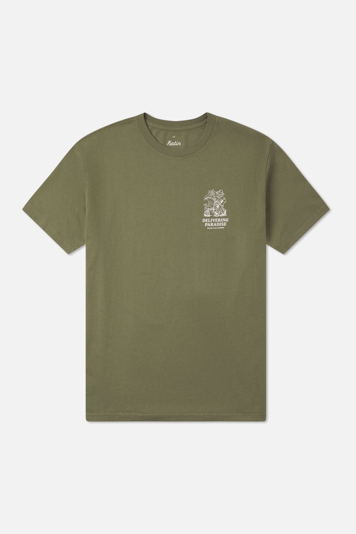 Katin Garden Tee in Clover - front view