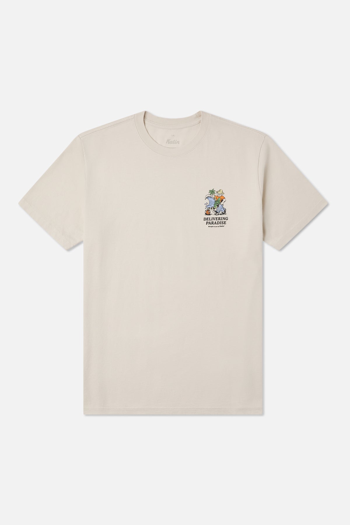 Katin Garden Tee in Vintage White - front view