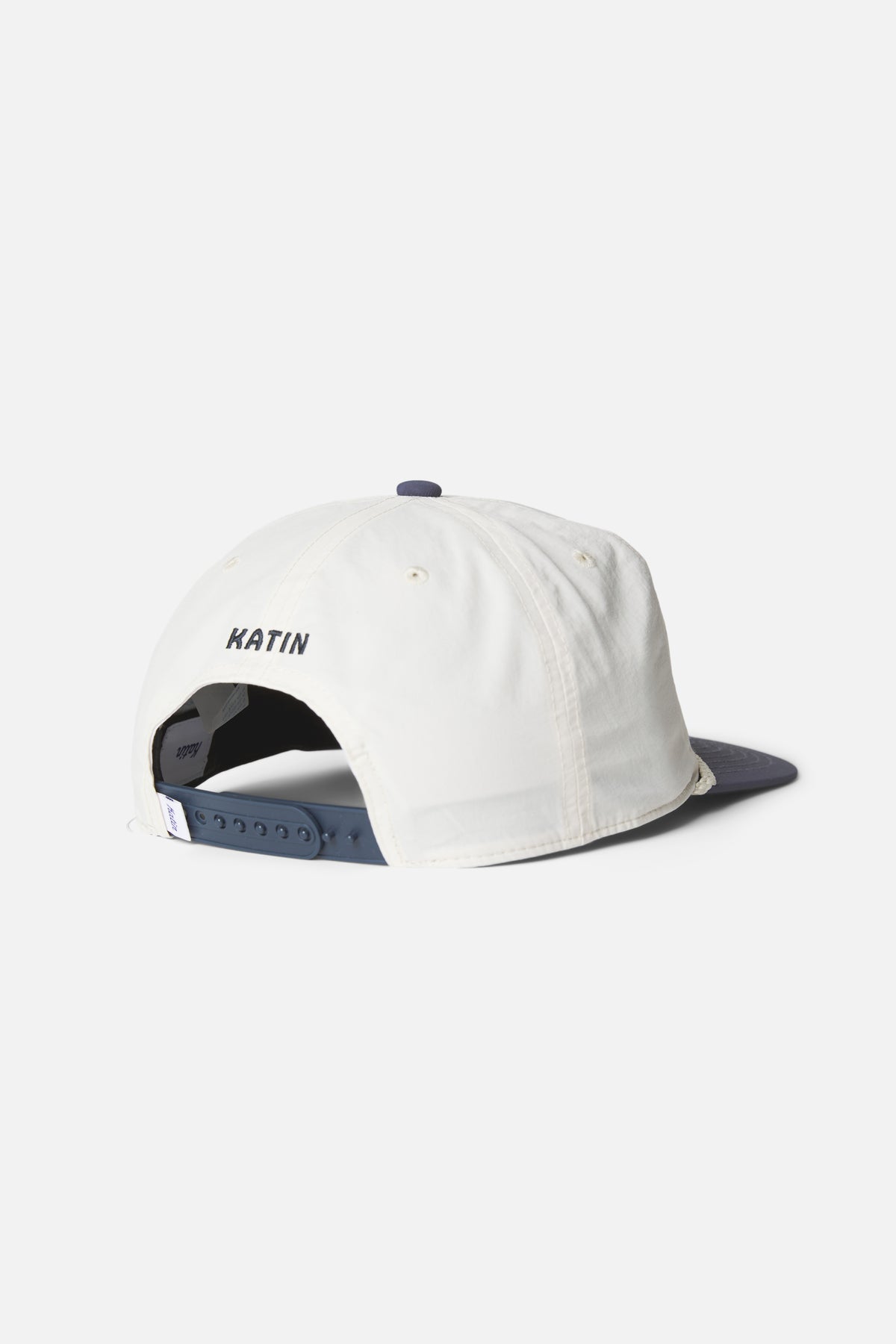 Katin Mas Hermanos Hat in Vintage White/Washed Blue - back view