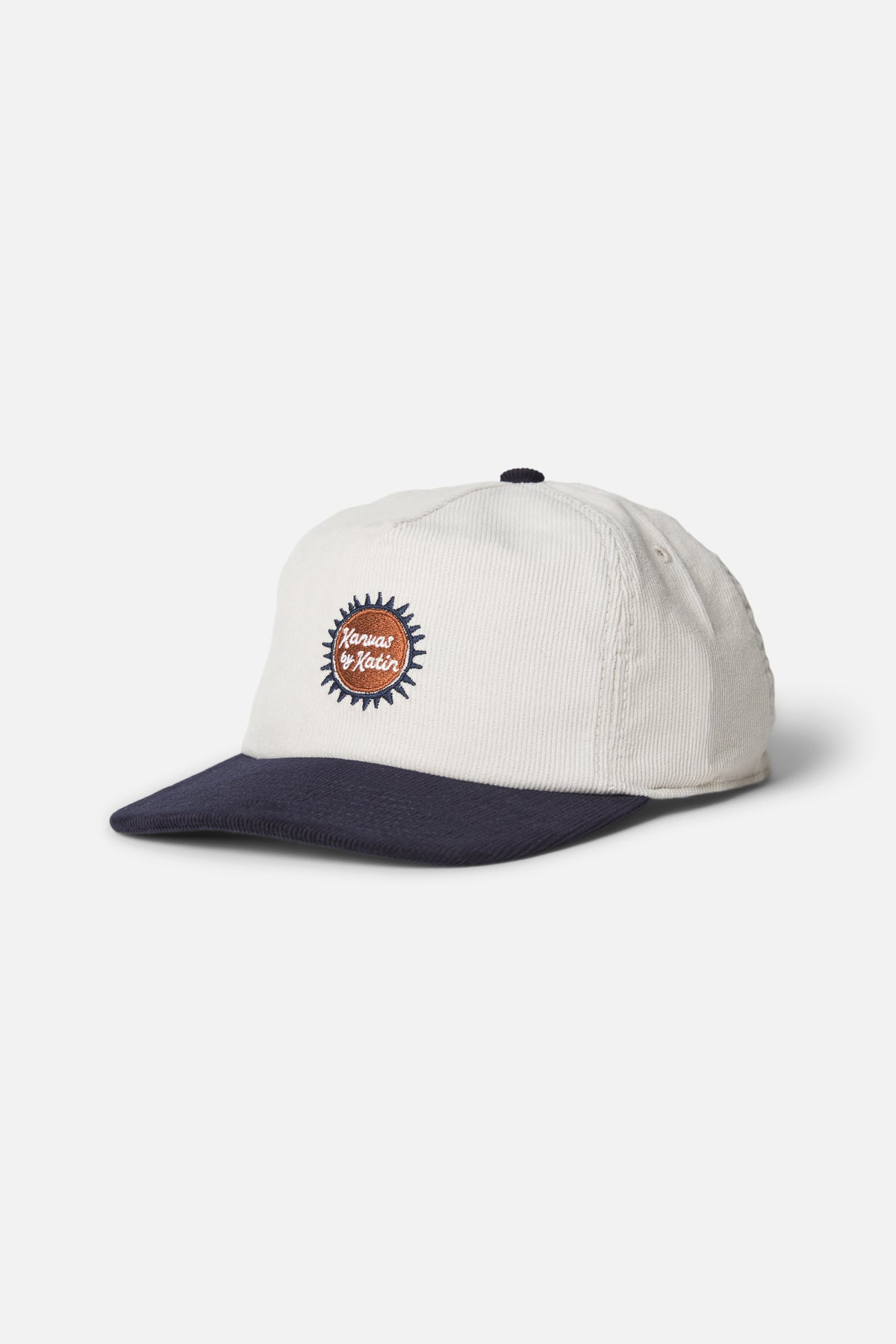 Katin Ramblin Hat in Vintage White/Navy - front view