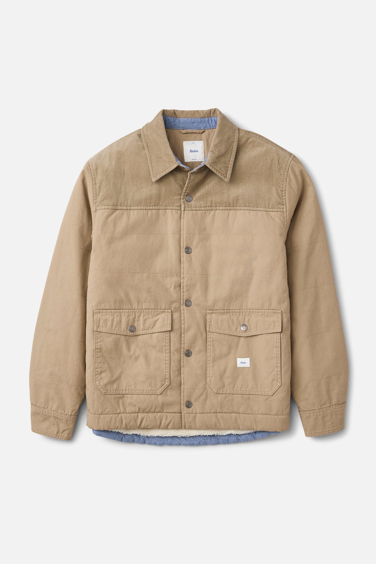 Katin Yukon Jacket in Khaki - front view