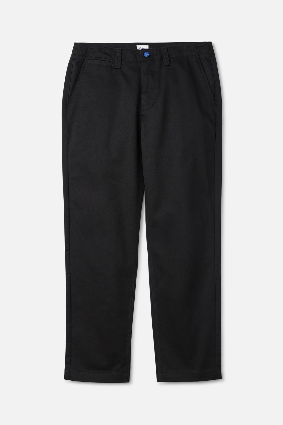 Katin Clark Pant in Black - front view