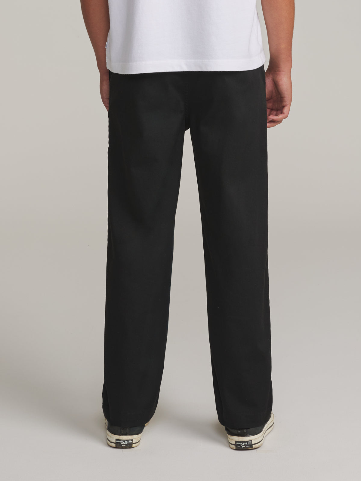 Katin Clark Pant in Black - worn on model, back
