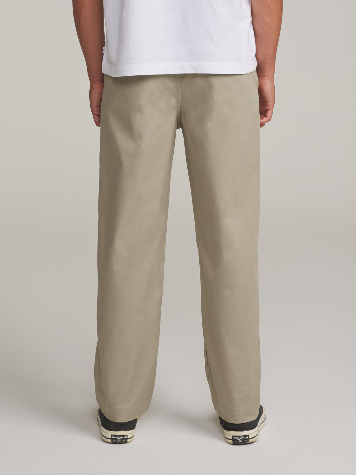 Katin Clark Pant in Khaki - worn on model, back
