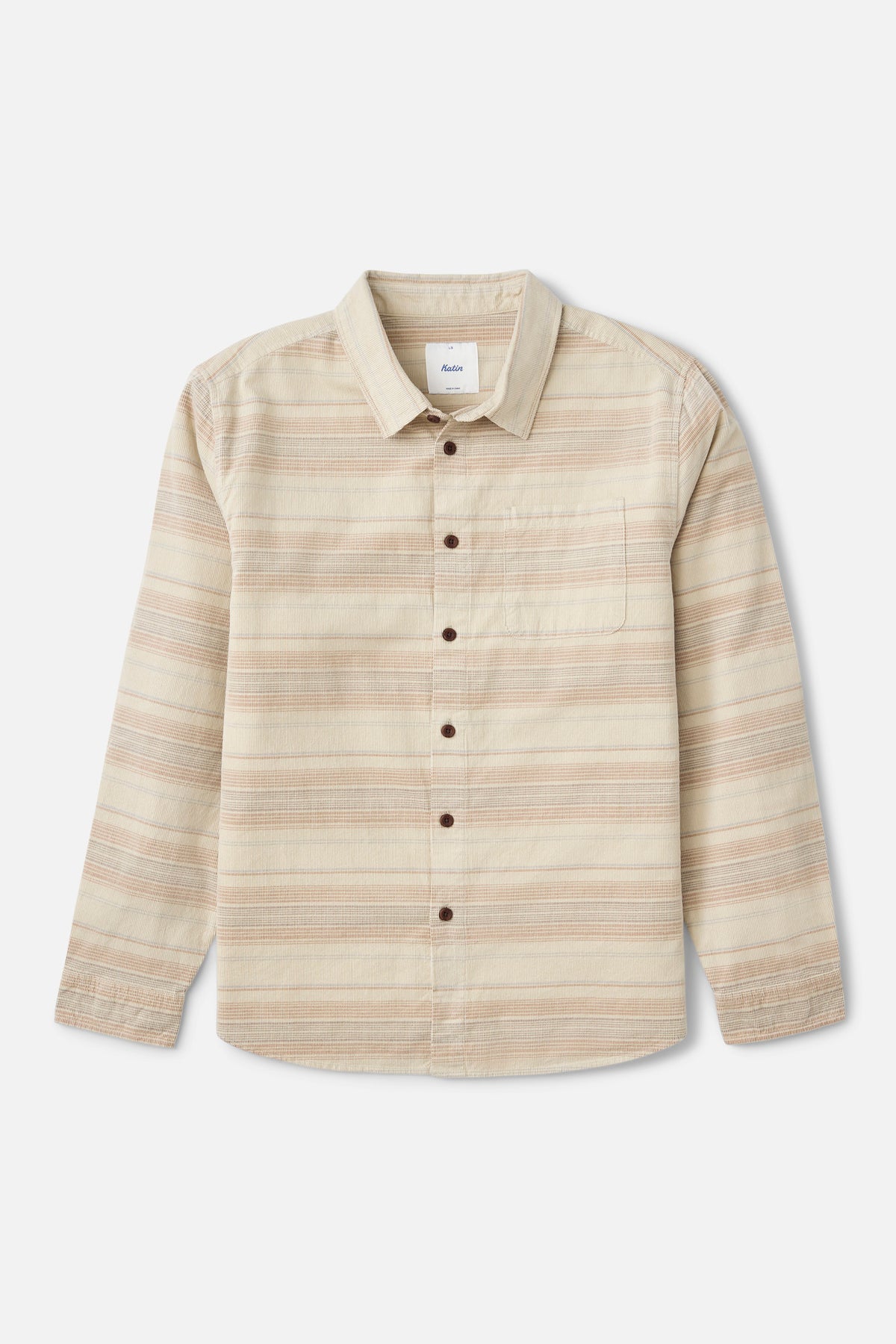 Katin Stevie Shirt in Pelican - front view