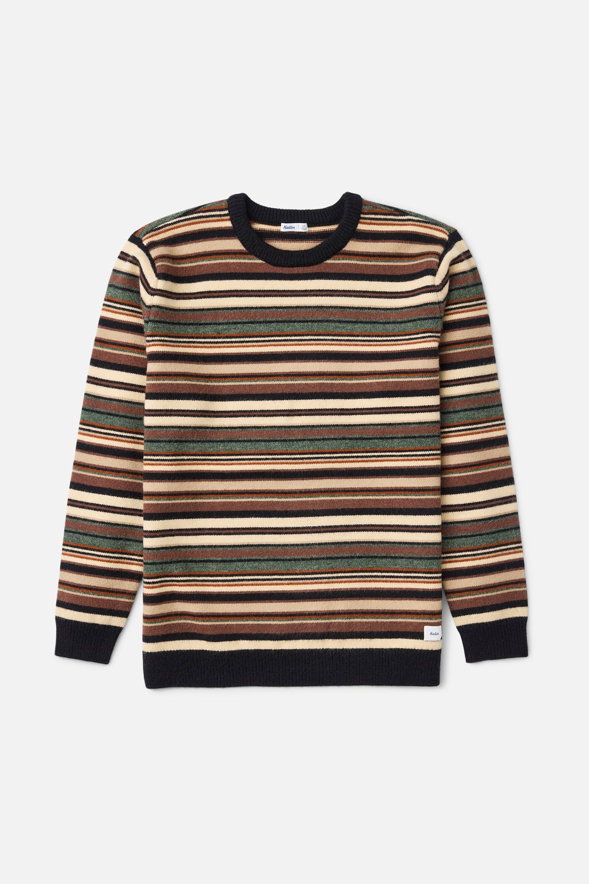 Katin Hitch Sweater in Black - front view