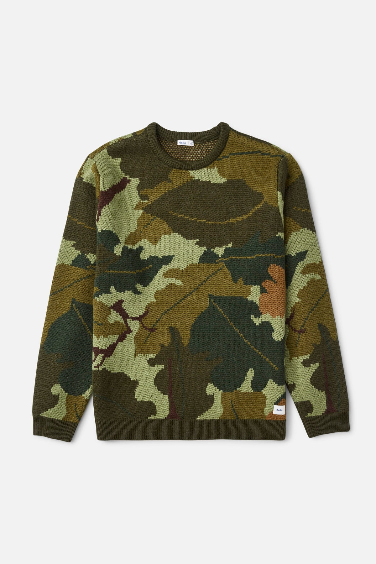 Katin Mitchell Sweater in Camo - front view