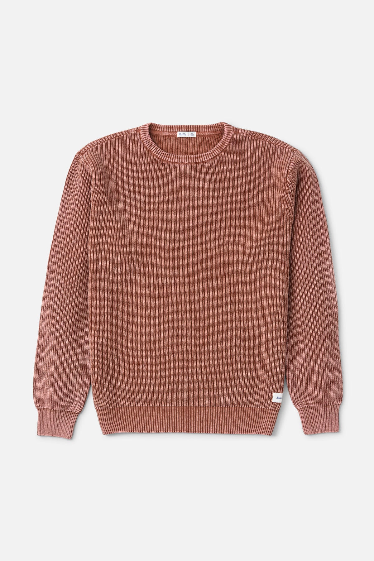 Katin Swell Sweater in Rust - front view
