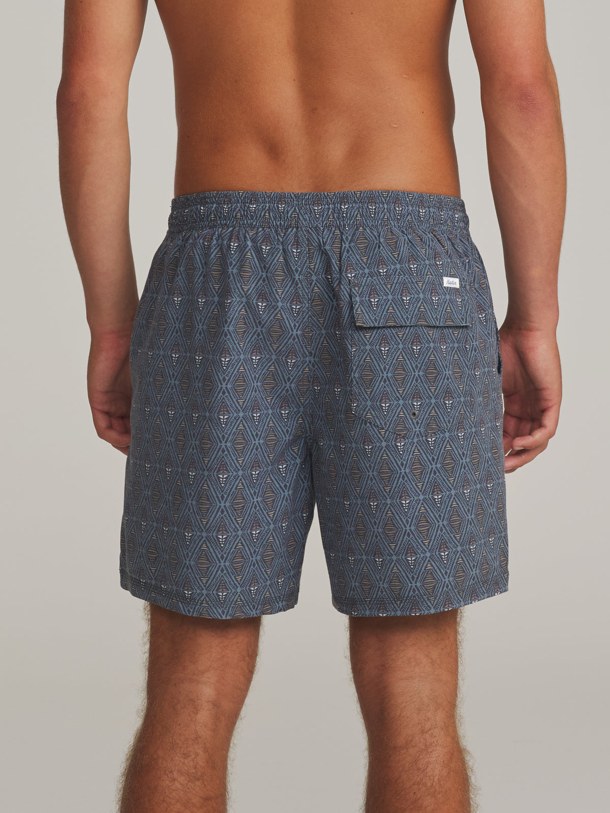 Katin Kimber Volley in Tempest Blue - worn on model, back