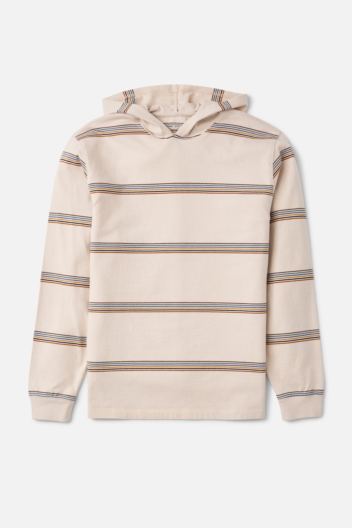 Katin Morris Hide Pullover in Birch heavyweight cotton jersey, flat, front #color_birch