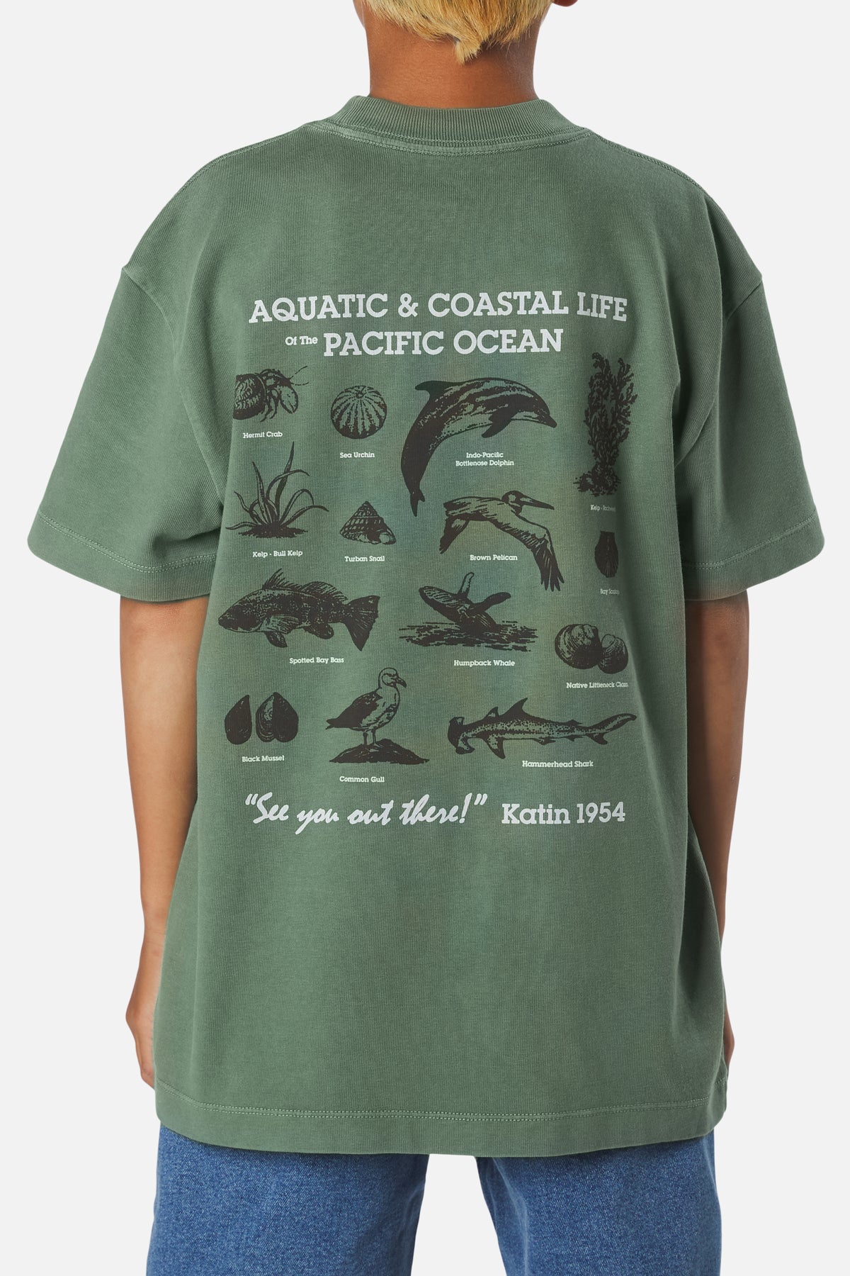 BOYS CONSERVATION BOX FIT TEE