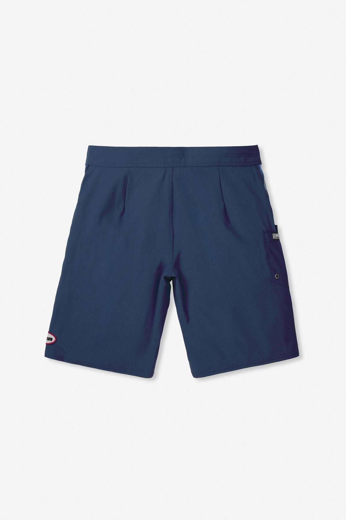 Katin Fade Surf Trunk in Royal, flat, back #color_royal