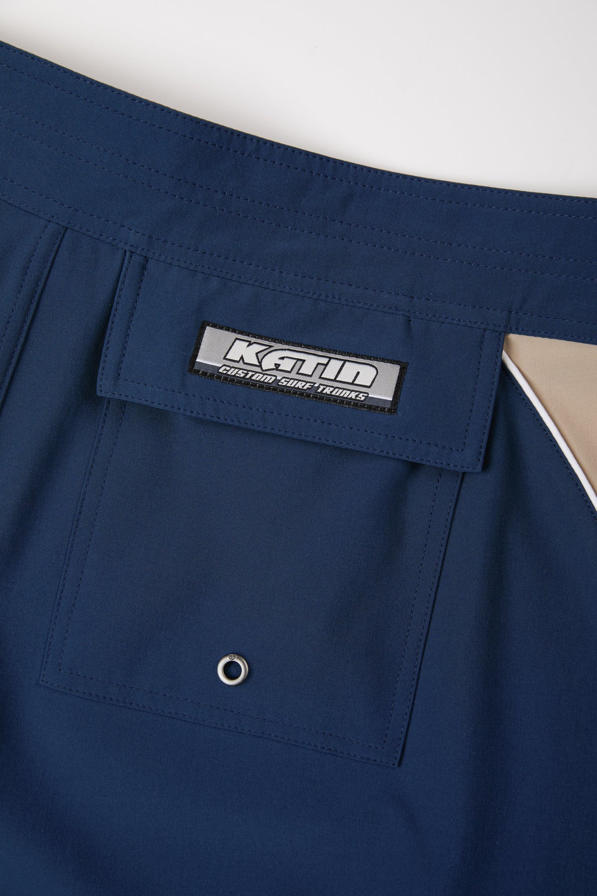 Katin Flow Surf Trunk in Navy, detail 2 #color_navy
