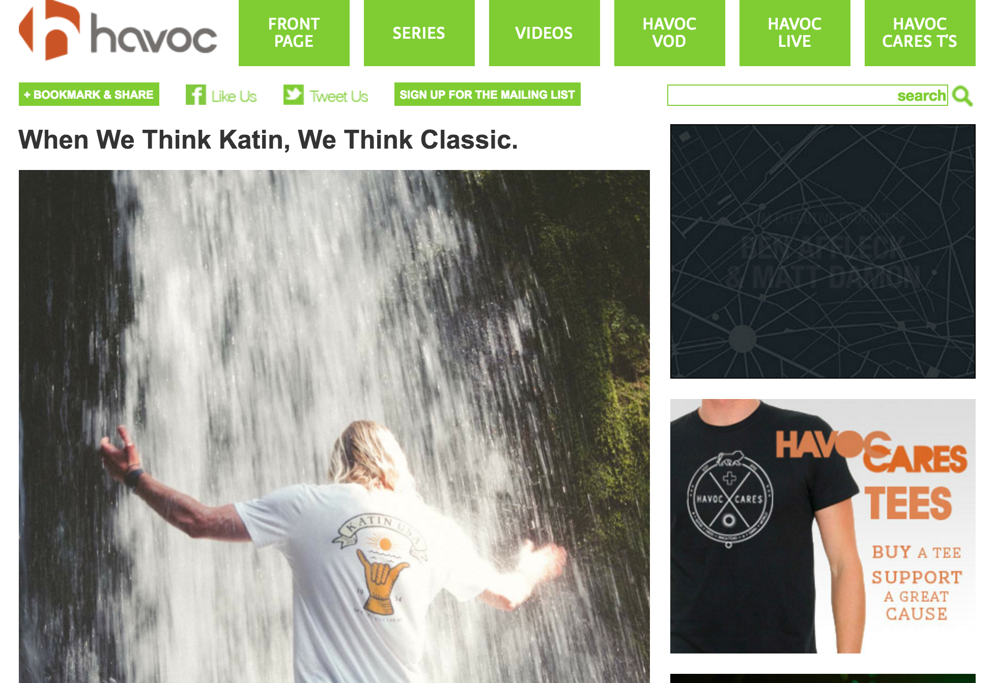 PRESS: HavocTV "When We Think Katin, We Think Classic."
