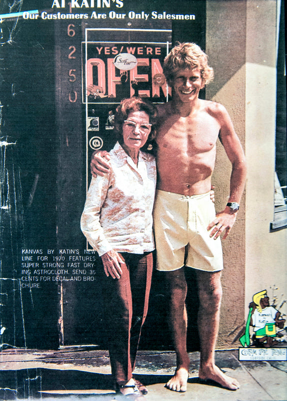 Katin Klassics: Nancy Katin "The First Lady of Surfing" with Local Surfer