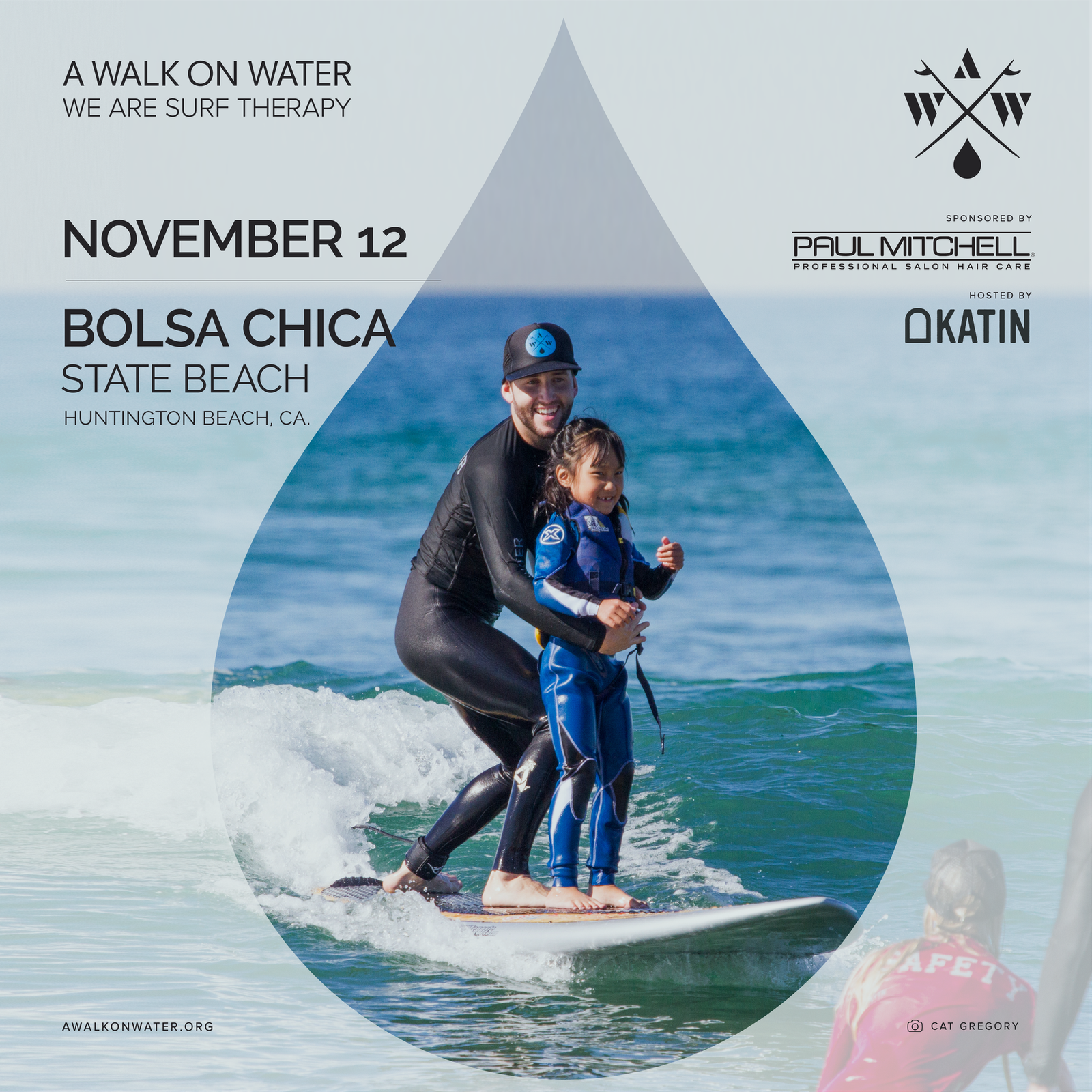 SAVE THE DATE: Katin Presents A Walk On Water Surf Therapy Event