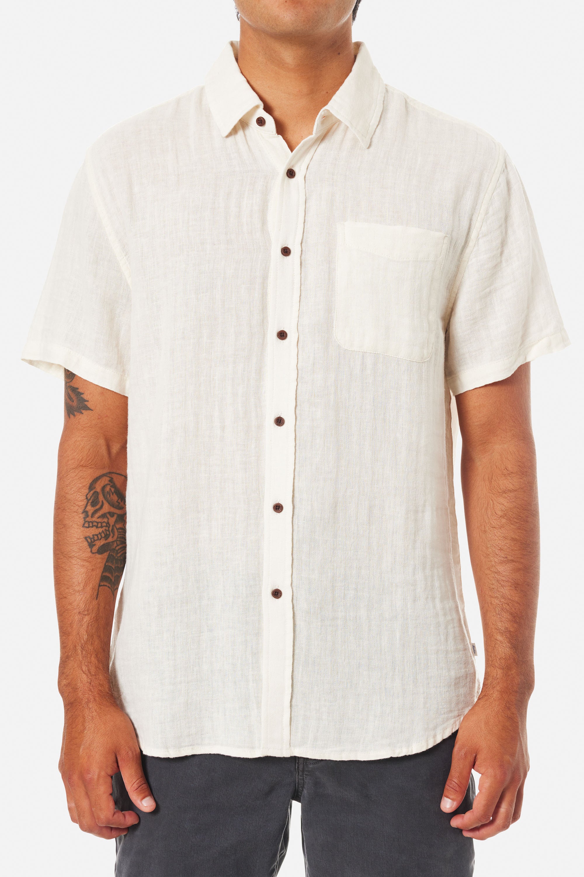 Katin Alan Solid Shirt Moss main image 1