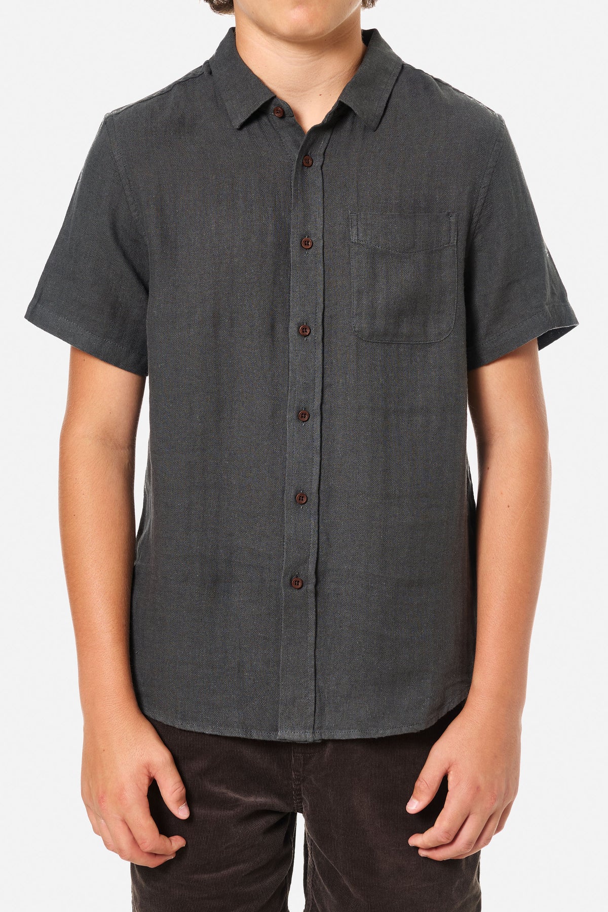 BOYS ALAN SOLID SHIRT