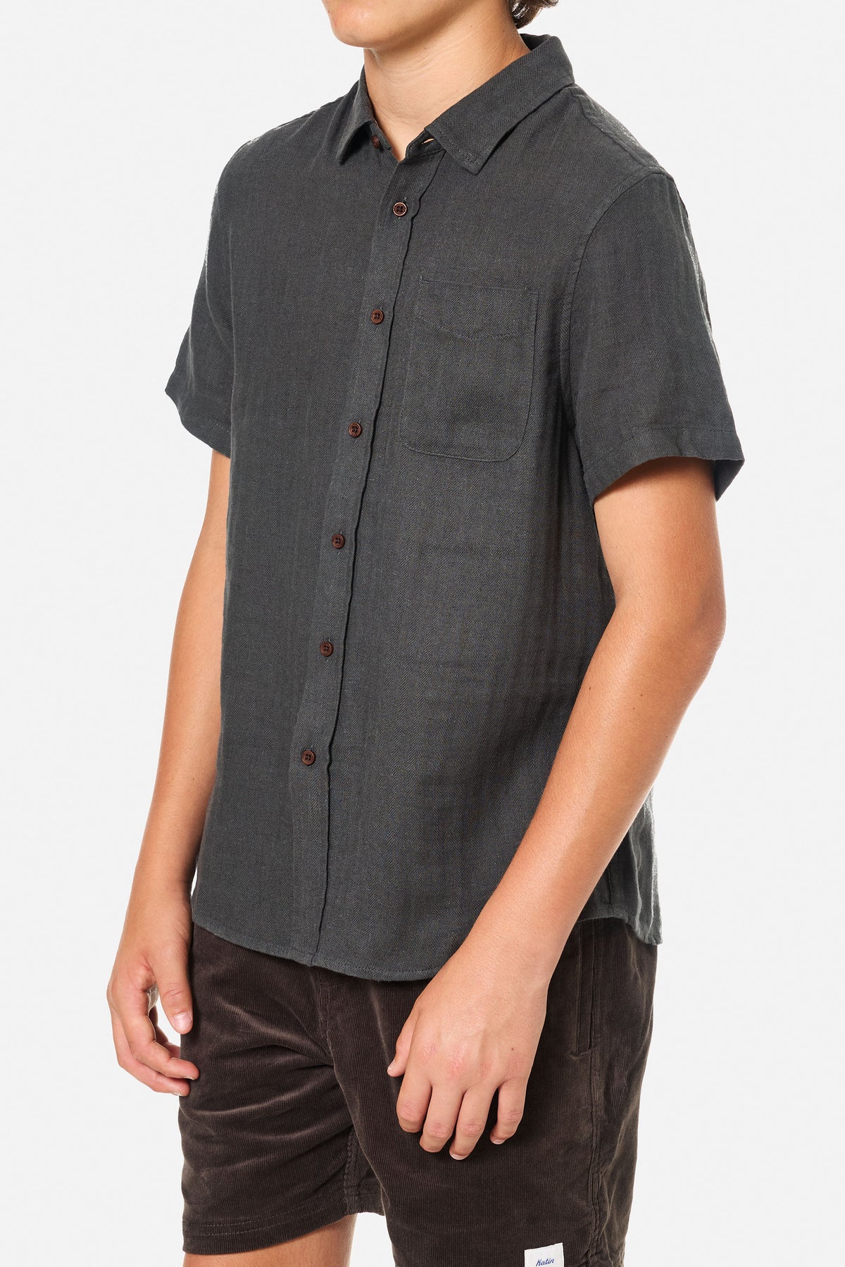 BOYS ALAN SOLID SHIRT