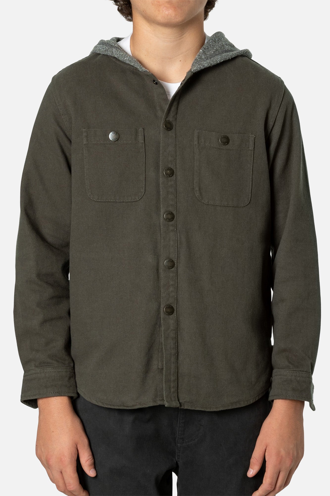 BOYS HAROLD HOOD FLANNEL