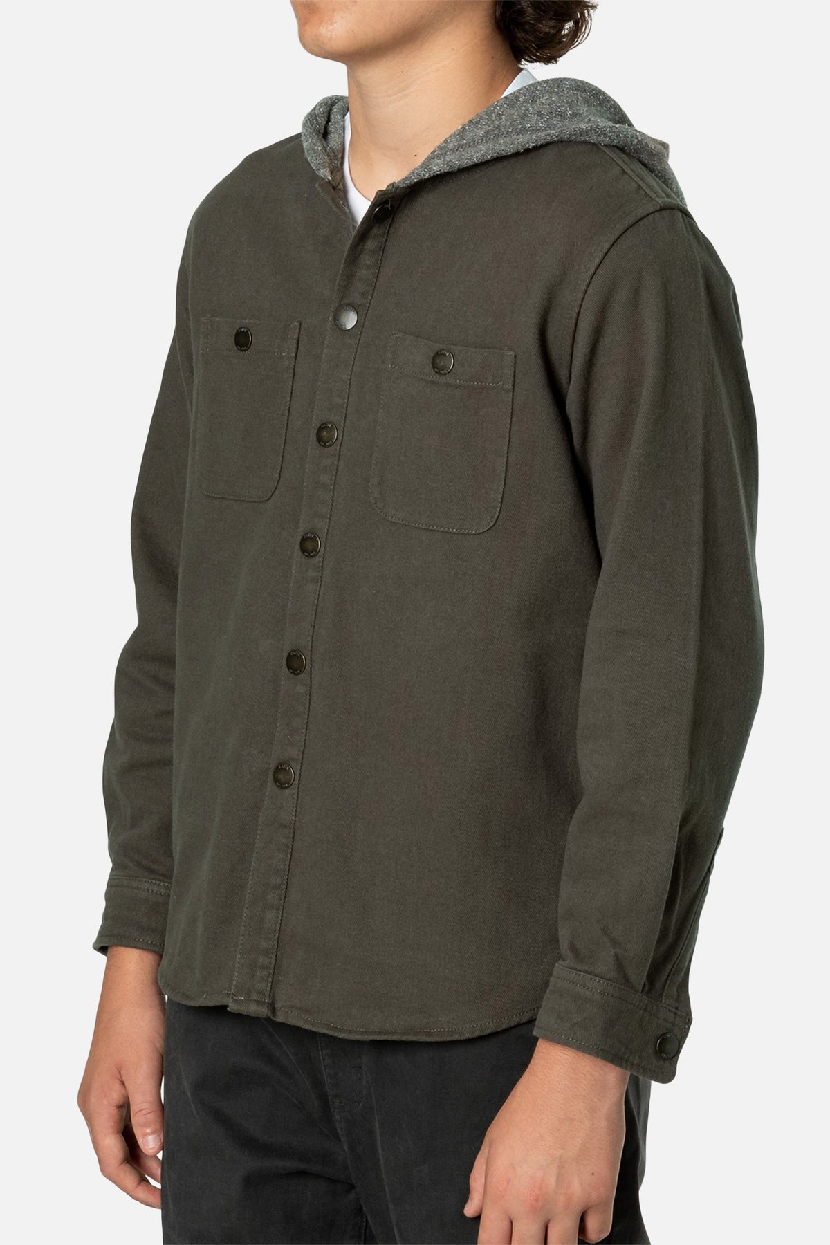 BOYS HAROLD HOOD FLANNEL