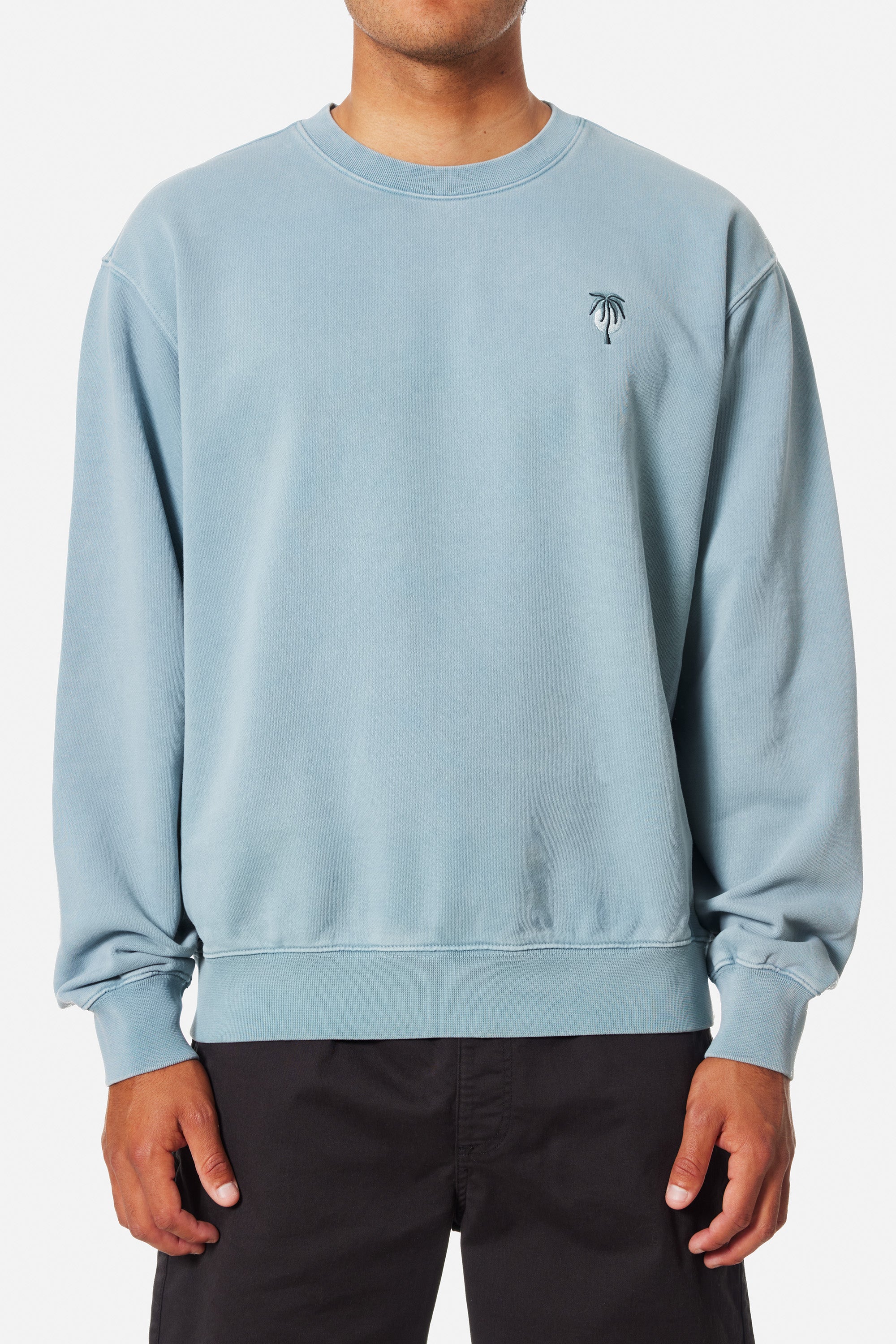 CRAWFORD EMBROIDERED CREWNECK