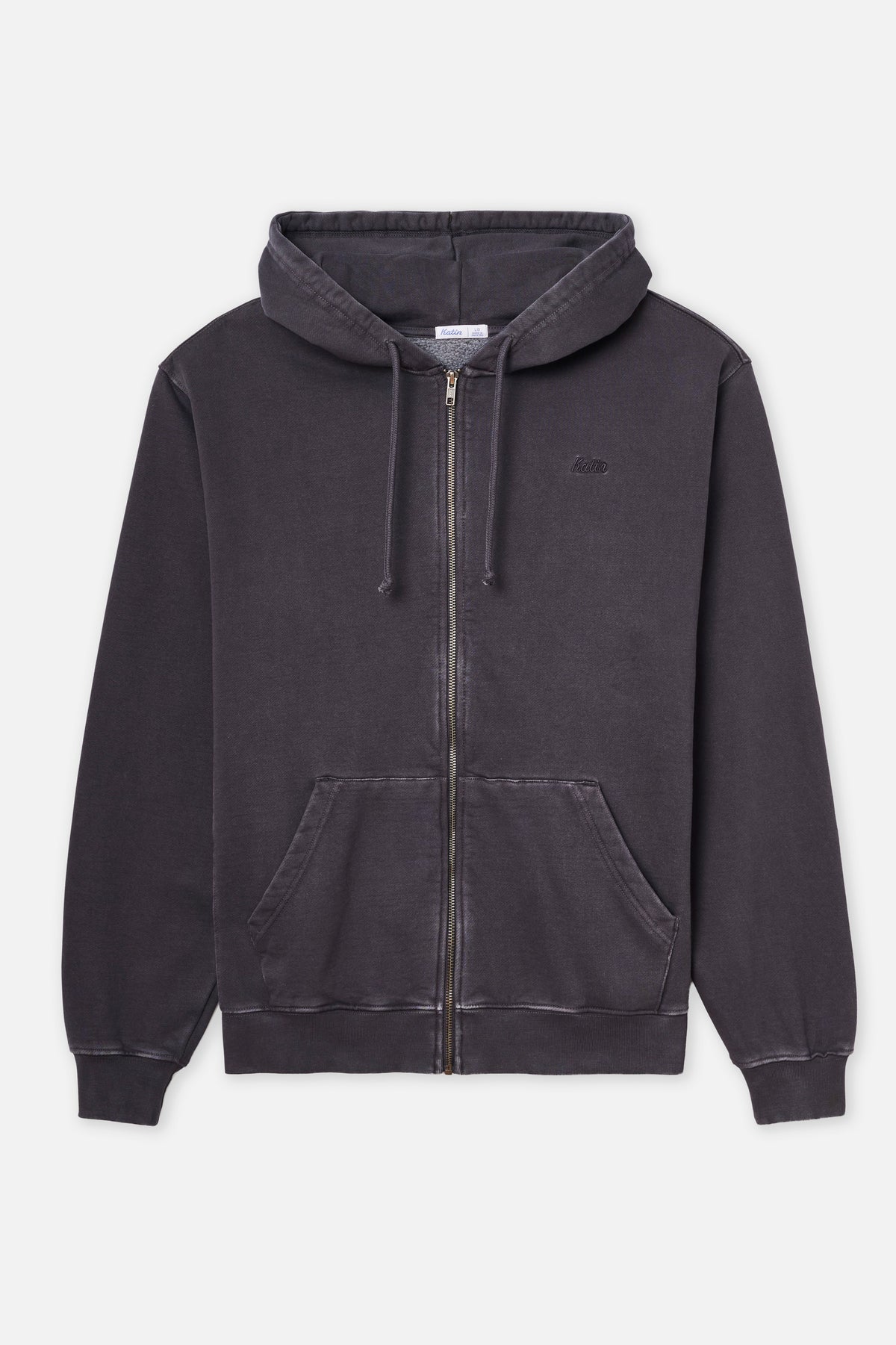EMBROIDERED FULL ZIP HOODIE