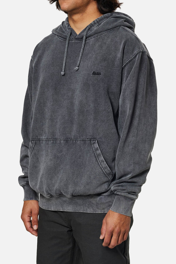 Washed black hoodie discount mens