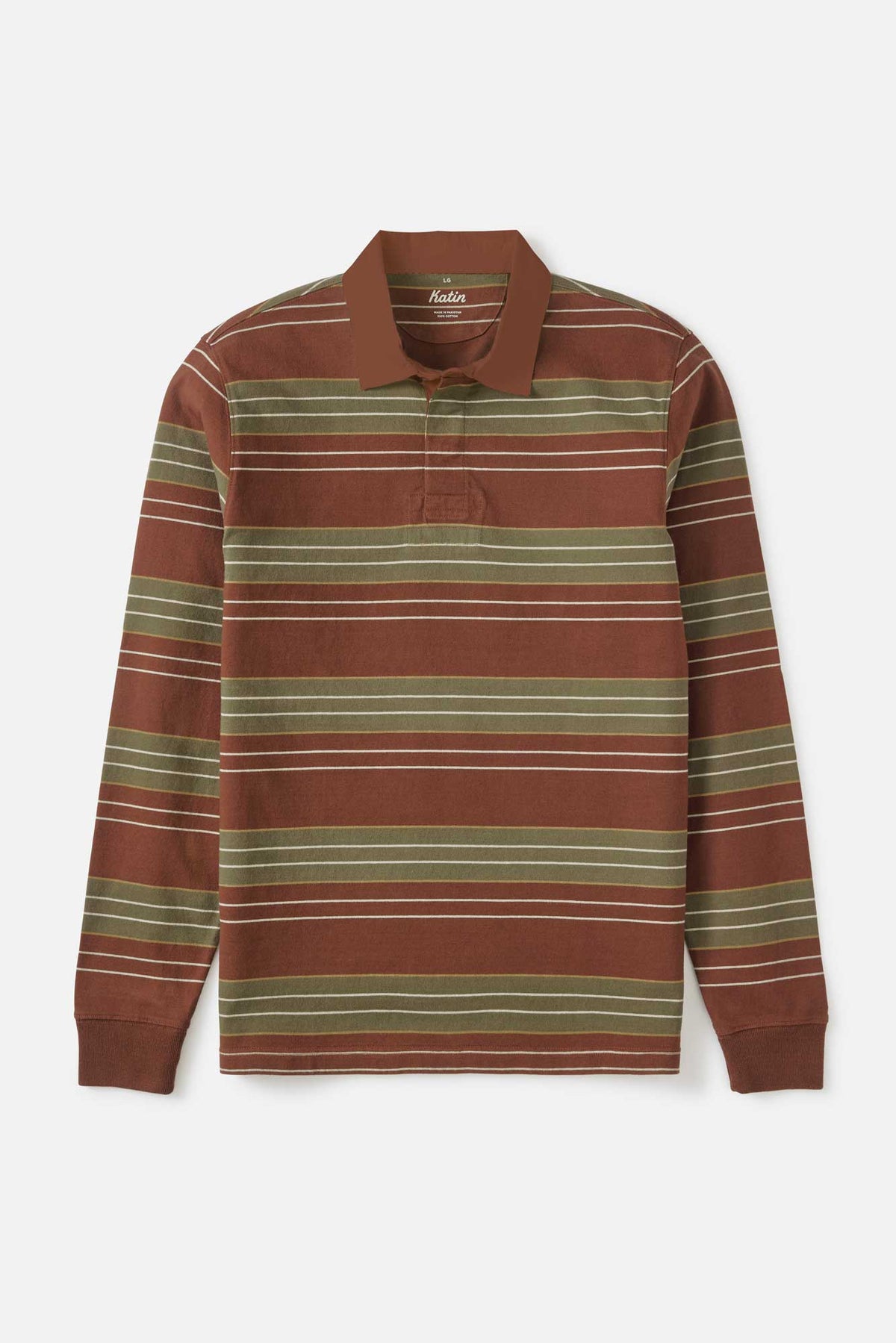 GREG LONG SLEEVE RUGBY POLO