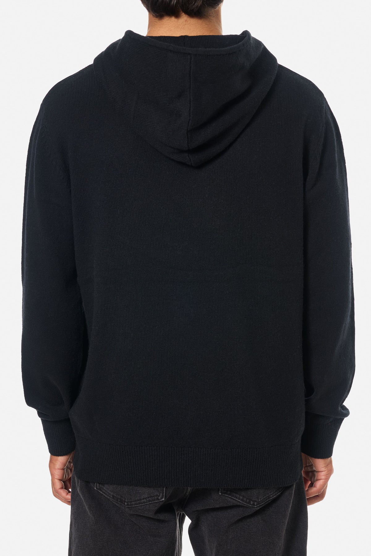 HAYES HOODED HENLEY SWEATER