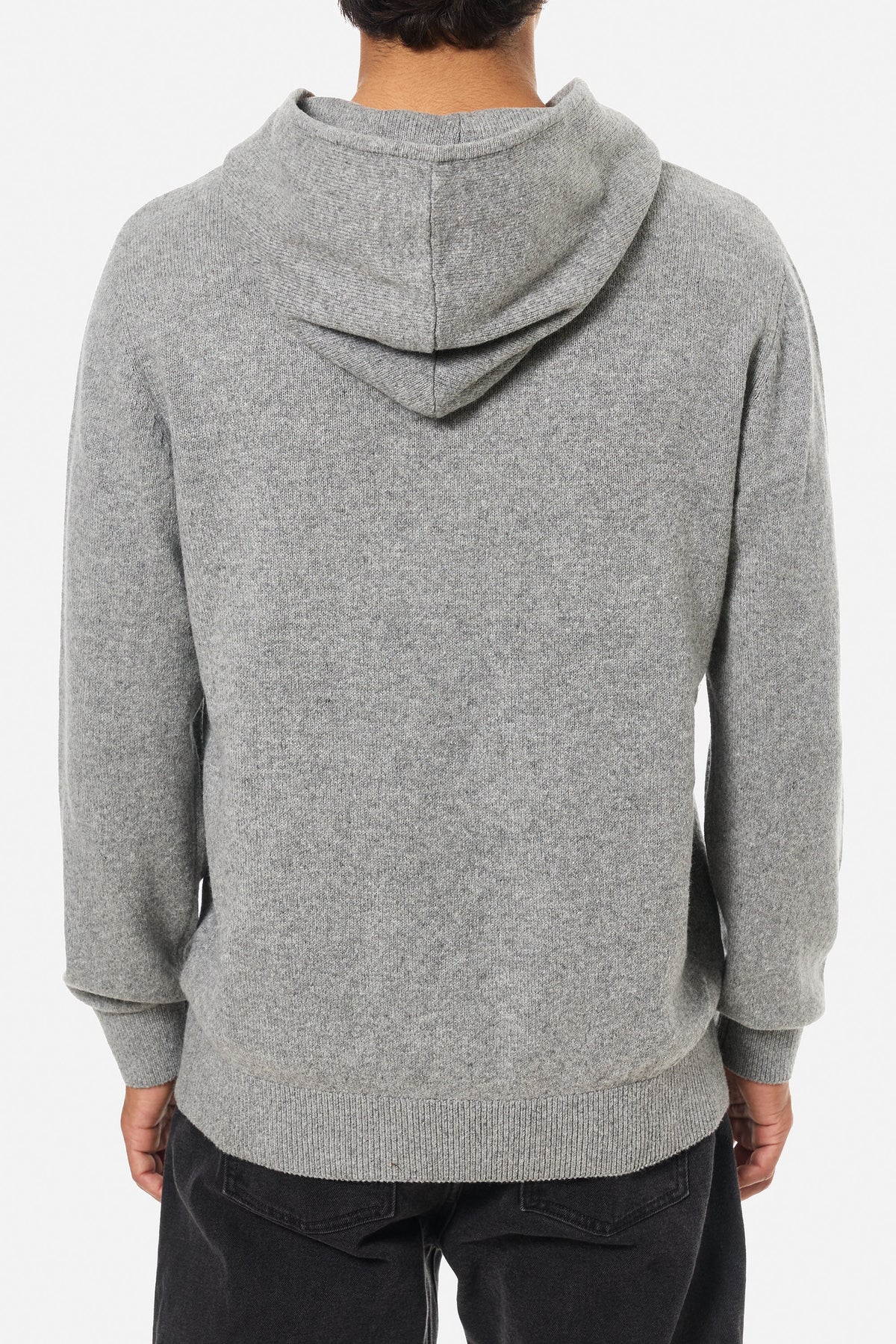 HAYES HOODED HENLEY SWEATER