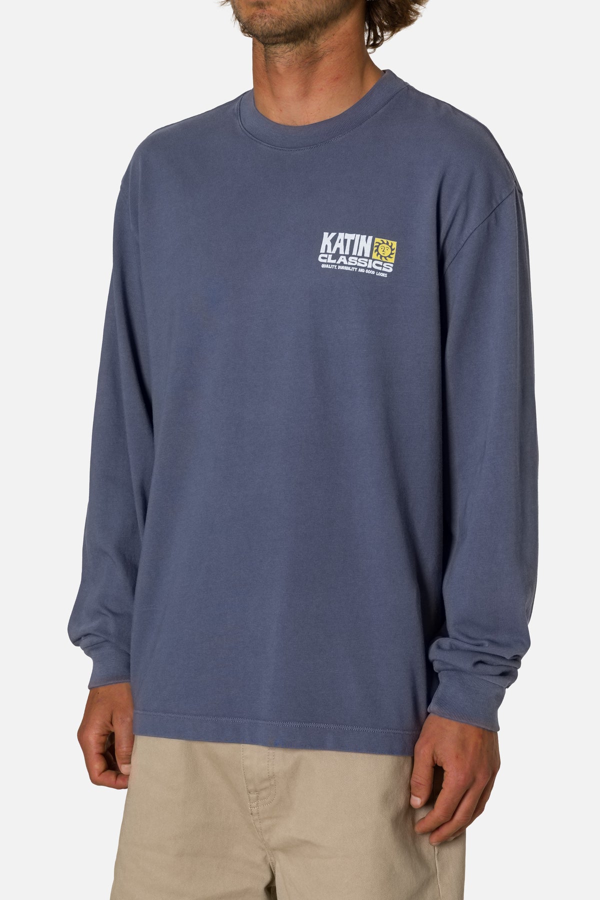 HELIOS BOX FIT LS TEE