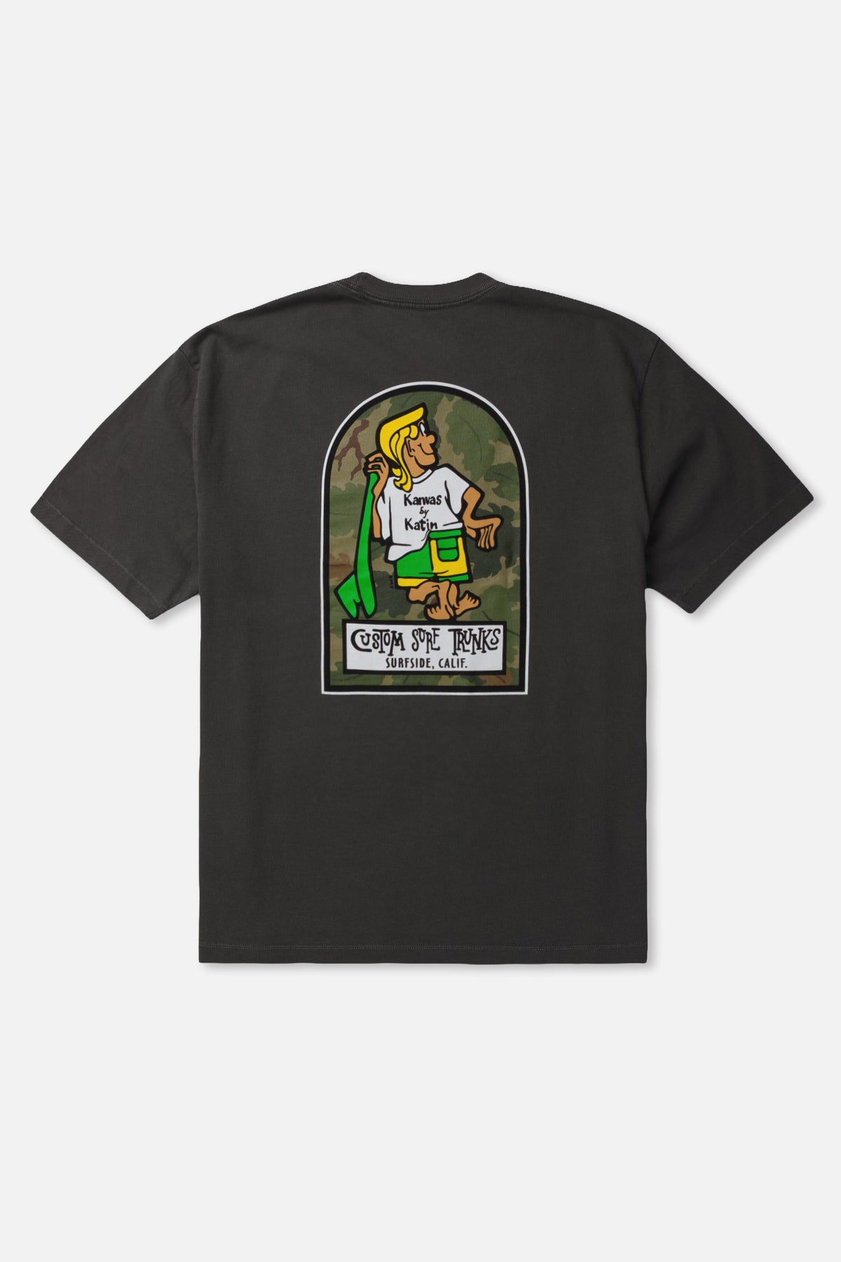 K-MAN CAMO BOX FIT TEE