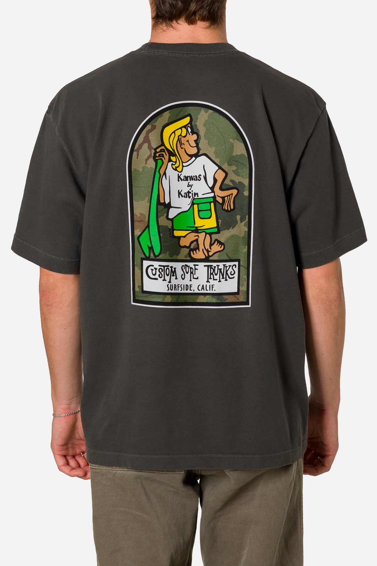 K-MAN CAMO BOX FIT TEE