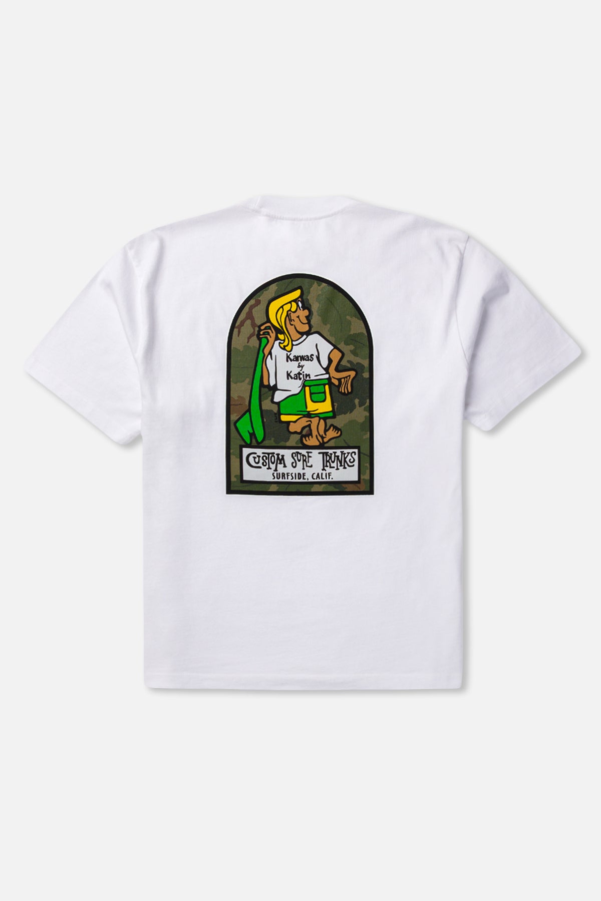 K-MAN CAMO BOX FIT TEE