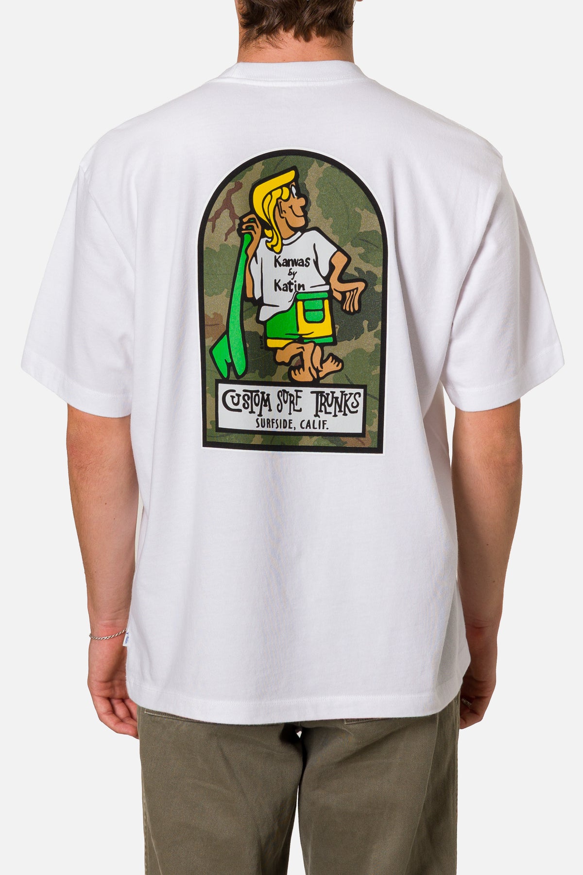 K-MAN CAMO BOX FIT TEE